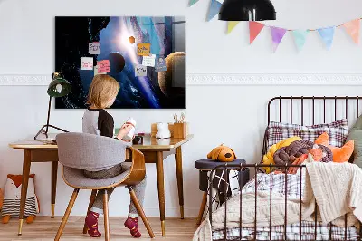 Nagy galaxis mintás fali üzenőtábla