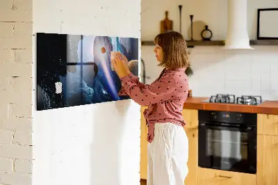 Nagy galaxis mintás fali üzenőtábla