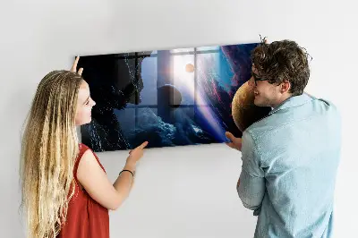 Nagy galaxis mintás fali üzenőtábla