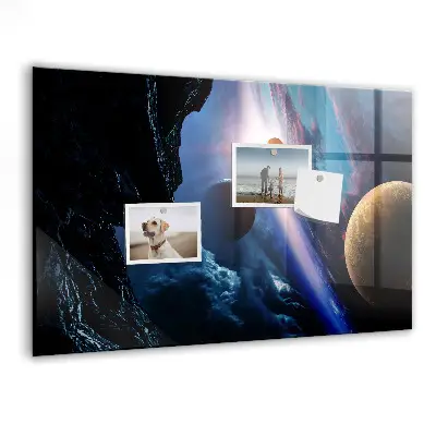 Nagy galaxis mintás fali üzenőtábla