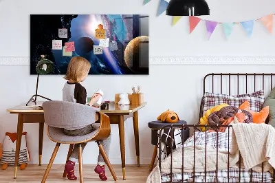 Nagy galaxis mintás fali üzenőtábla