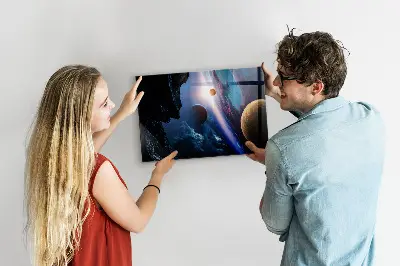 Nagy galaxis mintás fali üzenőtábla