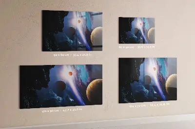 Nagy galaxis mintás fali üzenőtábla