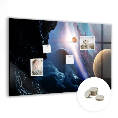 Nagy galaxis mintás fali üzenőtábla