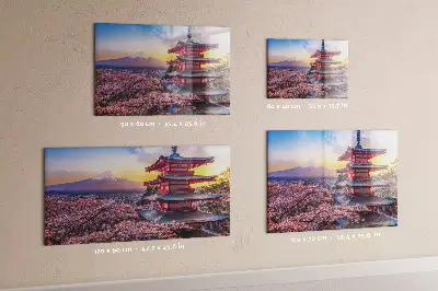 Japán építkezés mintás fali üzenőtábla