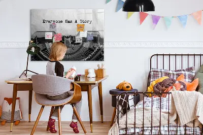 Mindenkinek van egy története mágneses fali tábla