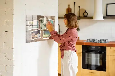 Mágneses fali tábla Polaroid fényképekhez