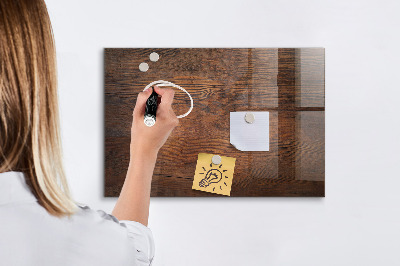 Írható mágnestábla Régi fa