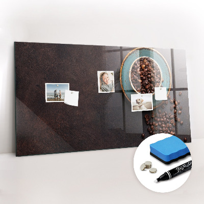 Mágneses írható tábla Egy csésze kávét