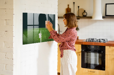 Mágneses tábla mágnesekkel Futballpálya