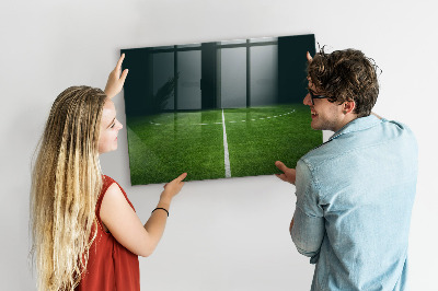 Mágneses tábla mágnesekkel Futballpálya