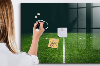 Mágneses tábla mágnesekkel Futballpálya