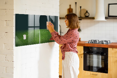 Mágneses tábla mágnesekkel Futballpálya