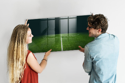 Mágneses tábla mágnesekkel Futballpálya