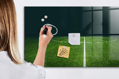 Mágneses tábla mágnesekkel Futballpálya