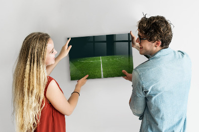 Mágneses tábla mágnesekkel Futballpálya