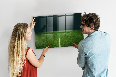 Mágneses tábla mágnesekkel Futballpálya