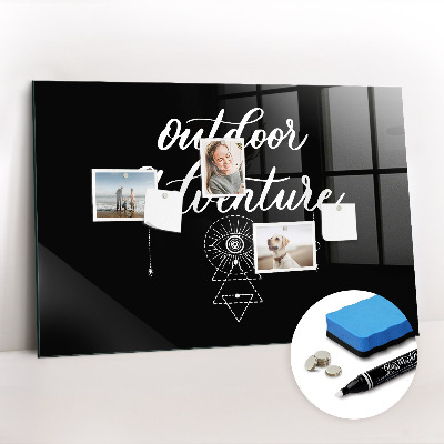 Mágneses írható tábla Szabadtéri kaland
