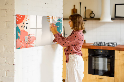 Írható mágneses tábla Hawaii növények