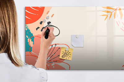 Írható mágneses tábla Hawaii növények