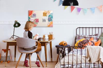 Írható mágneses tábla Hawaii növények