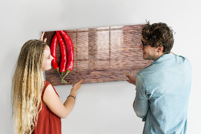 Írható mágneses tábla Paprika