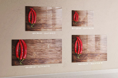Mágneses tábla markerrel Paprika