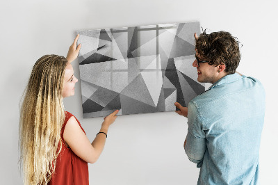 Mágneses tábla markerrel 3D absztrakció