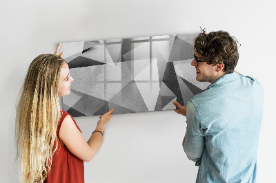 Mágneses tábla markerrel 3D absztrakció