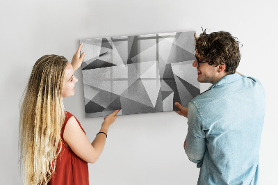 Mágneses tábla markerrel 3D absztrakció