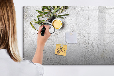 Törölhető tábla Minimalista olajbogyó