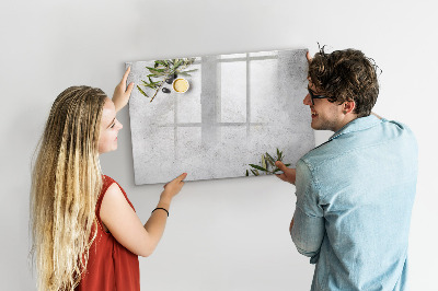 Mágneses írótábla Minimalista olajbogyó