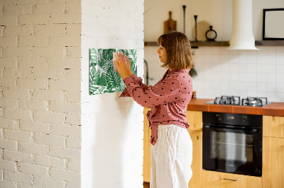 Mágneses tábla markerrel Monstera levelek