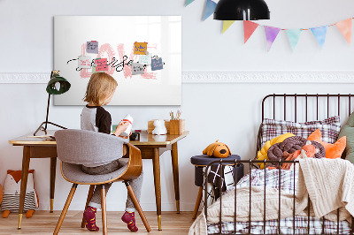 Írható mágneses tábla Szeresd magad felirat