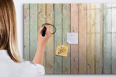 Írható mágneses tábla Színes táblák