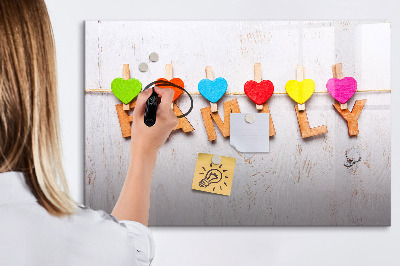 Törölhető tábla Családi felirat