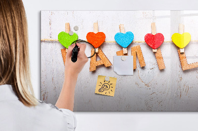 Törölhető tábla Családi felirat