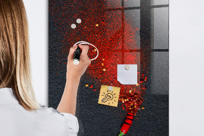 Mágneses tábla gyerekeknek Paprika por