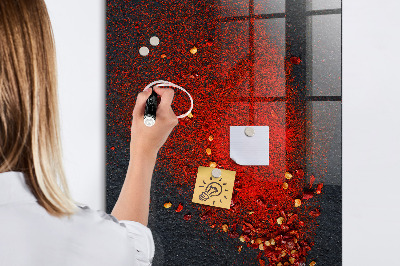 Mágneses tábla gyerekeknek Paprika por
