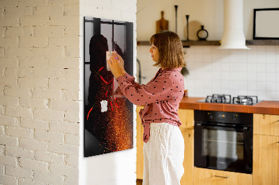 Törölhető mágneses tábla Csípős paprika