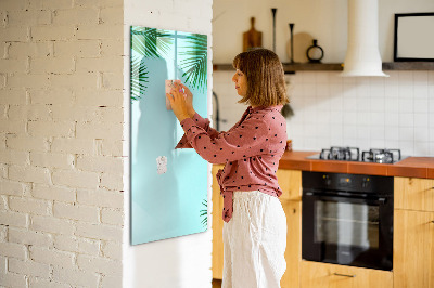 Mágneses törölhető tábla Pálma levelek