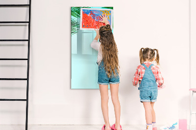 Mágneses törölhető tábla Pálma levelek