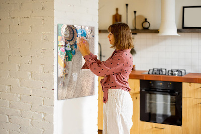 Mágneses törölhető tábla Homokos tengerpart