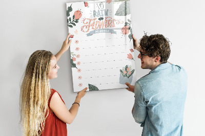 Mágneses törölhető tábla Dekoratív lista