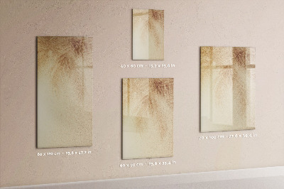 Mágneses tábla filctollal Pálma levelek árnyéka