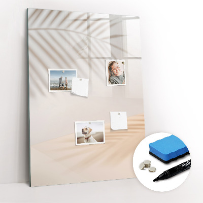 Mágneses tábla filctollal Pálma levelek árnyéka