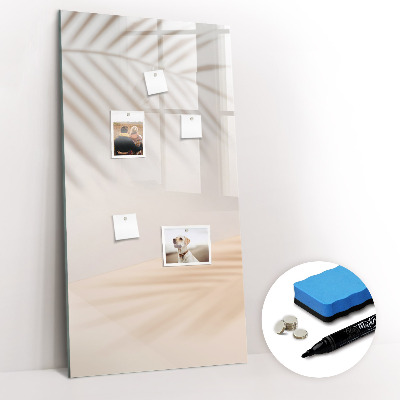 Mágneses tábla filctollal Pálma levelek árnyéka