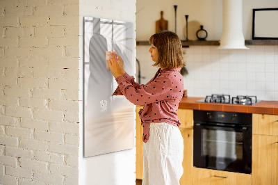 Mágneses tábla filctollal Pálma levelek árnyéka
