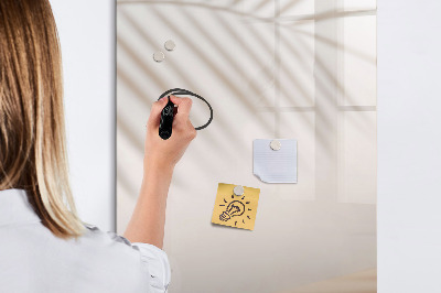 Mágneses tábla filctollal Pálma levelek árnyéka