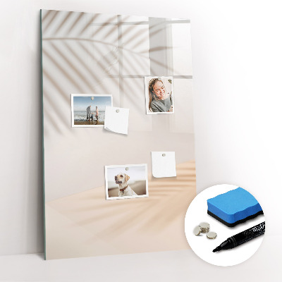 Mágneses tábla filctollal Pálma levelek árnyéka